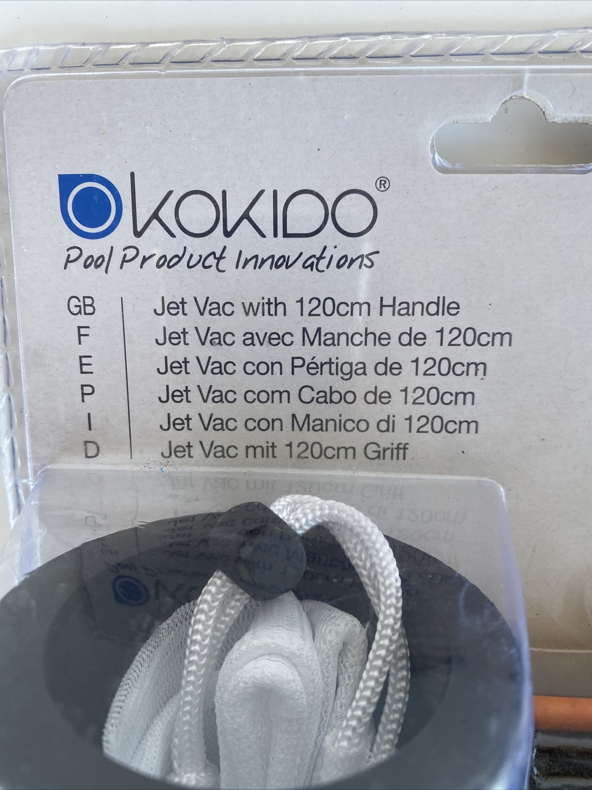 New Kokido Jet Vac Swimming Pool Vacuum W/ 120cm Handle Model K189CS