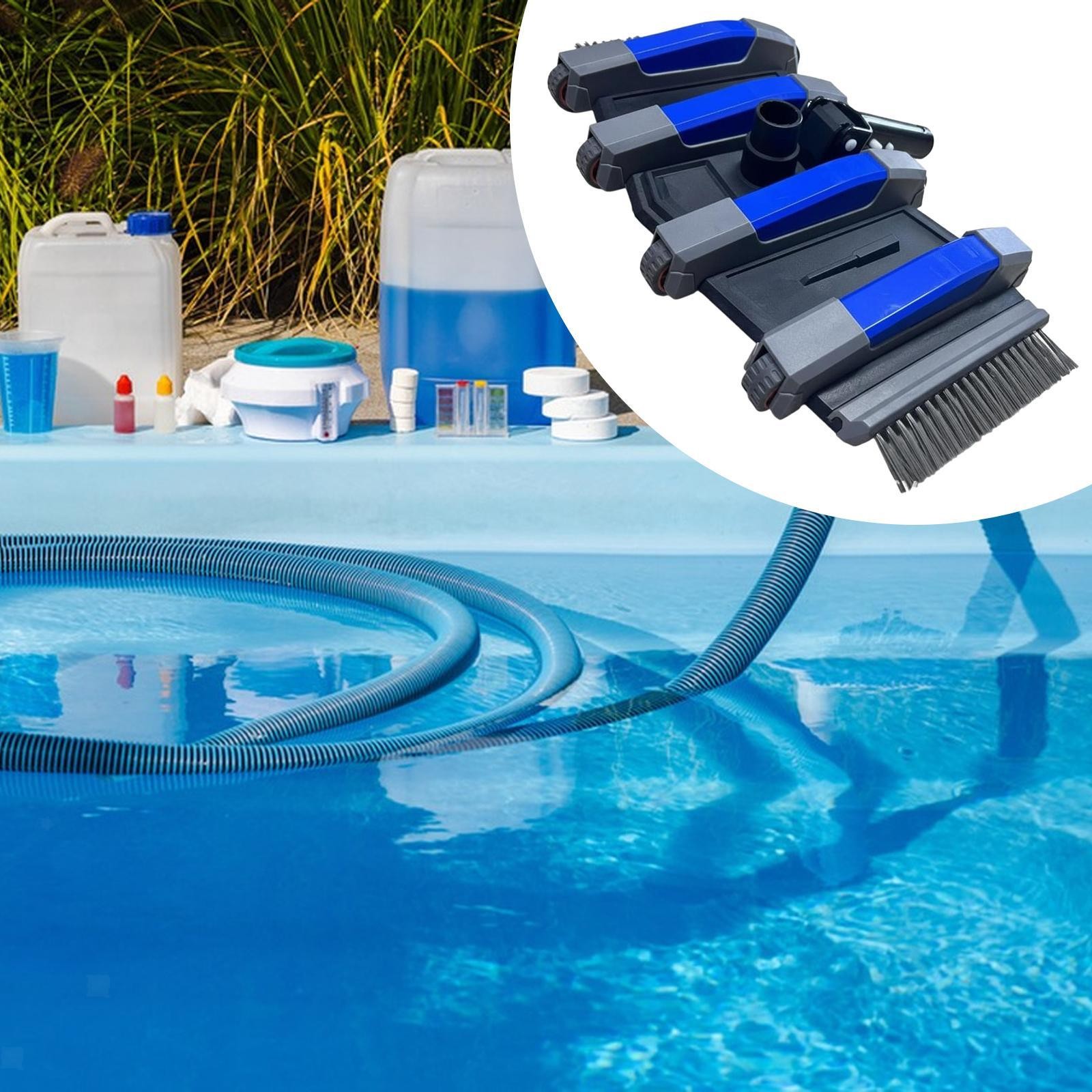 Pool Vacuum Head Easy Installation Flexible Swimming Pool Brush Replacement