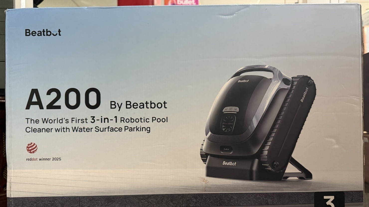 Beatbot A200 – 3-in-1 Robotic Pool Cleaner w/ Surface Parking….NEW!!