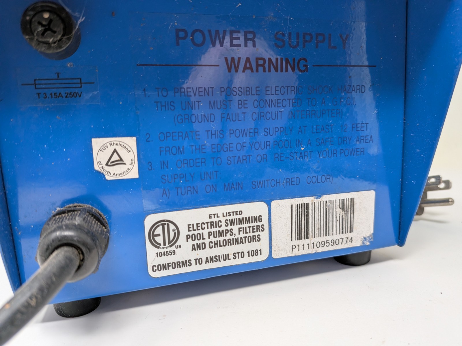 Aquabot Classic & Aquabot Turbo Power Supply 2 Pin Female Socket 7060D
