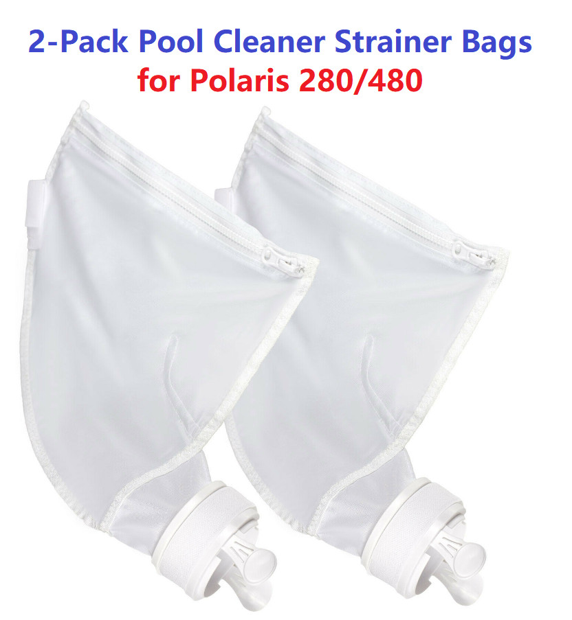 Polaris 280 Pool Cleaner Bag Parts Pool 480 Cleaner Bag OEM Strainer Bag 2-Pc