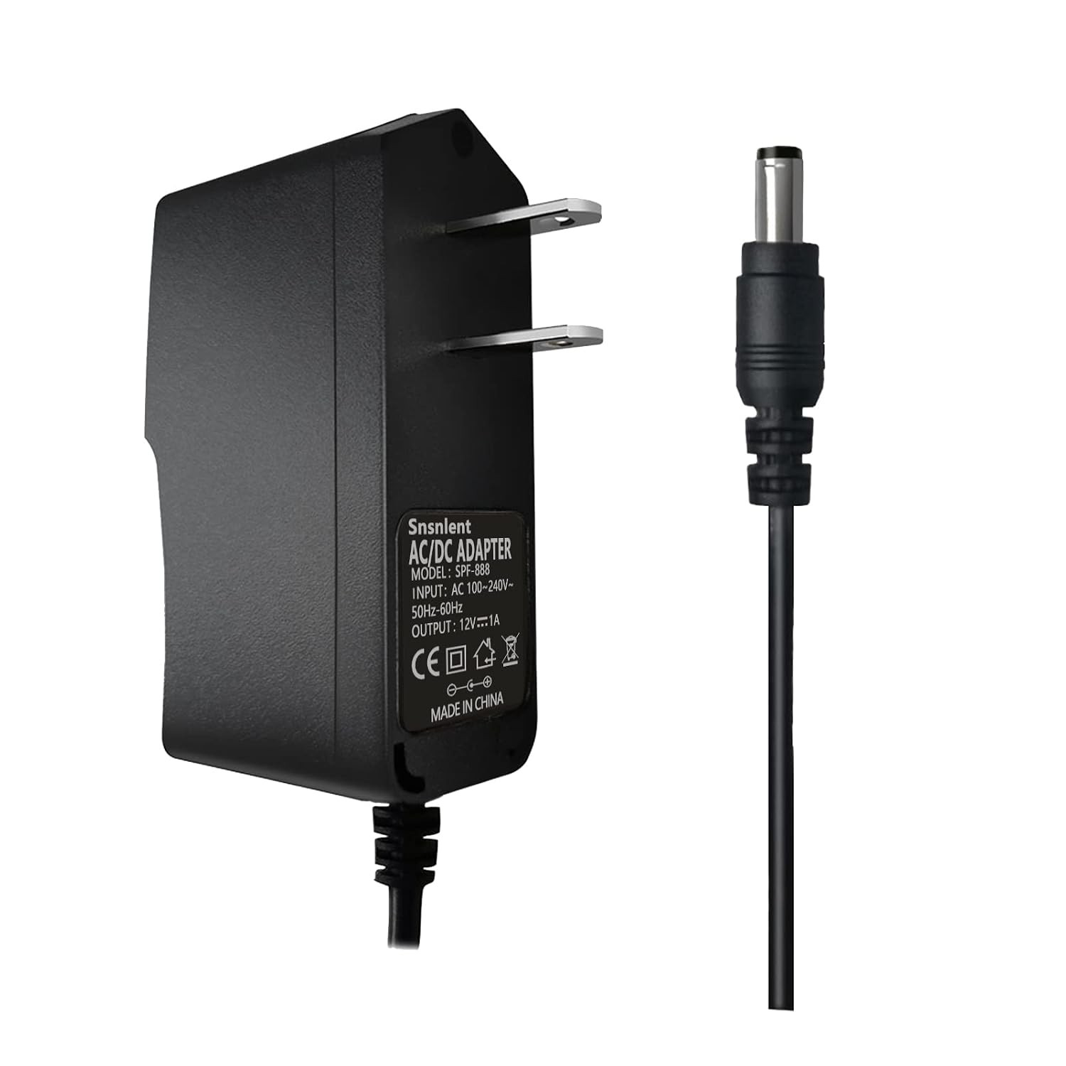 12V 1A AC DC Adapter 12V 12W 100-240V to DC 12V 1A Power Supply AC DC Converter