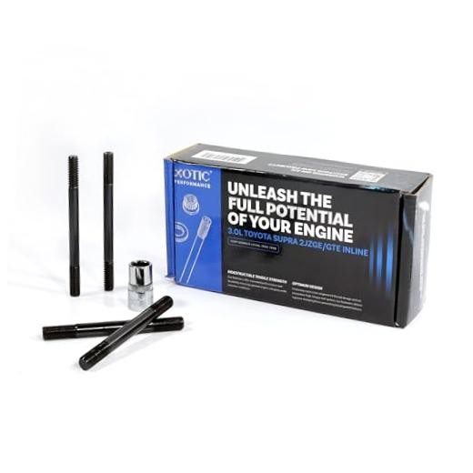 Head Stud Replacement Kit for 3.0L Toyota Supra 2JZGE, GTE Inline 1993-1998-