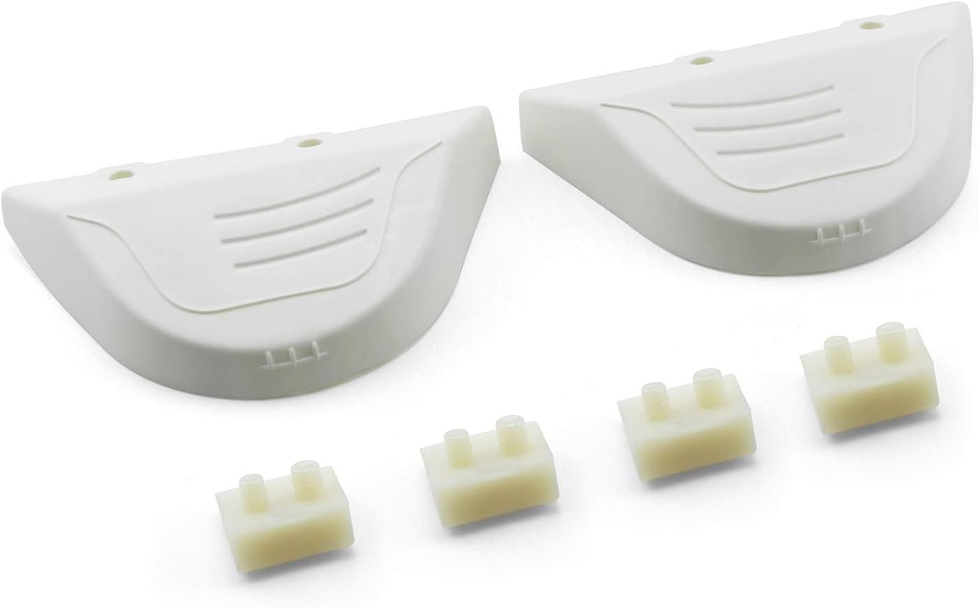 Funmit AXV414604WHP Wing and Pod Shoe Combo Maintenance Kit Replacement White