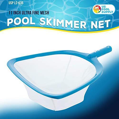 U.S. Pool Supply Professional Swimming Pool Leaf Skimmer Net with Ultra Fine
