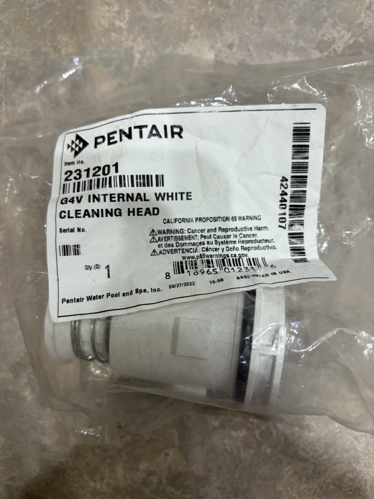 Pentair Pool Cleaning Heads Lot Of #8