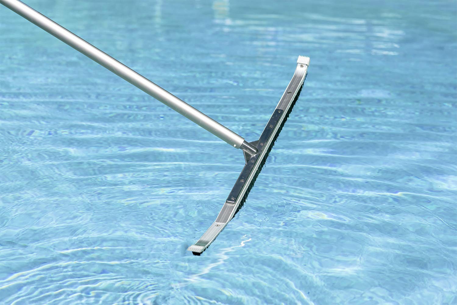36-Inch Aluminum-Back Swimming Pool Brush Commercial Collection
