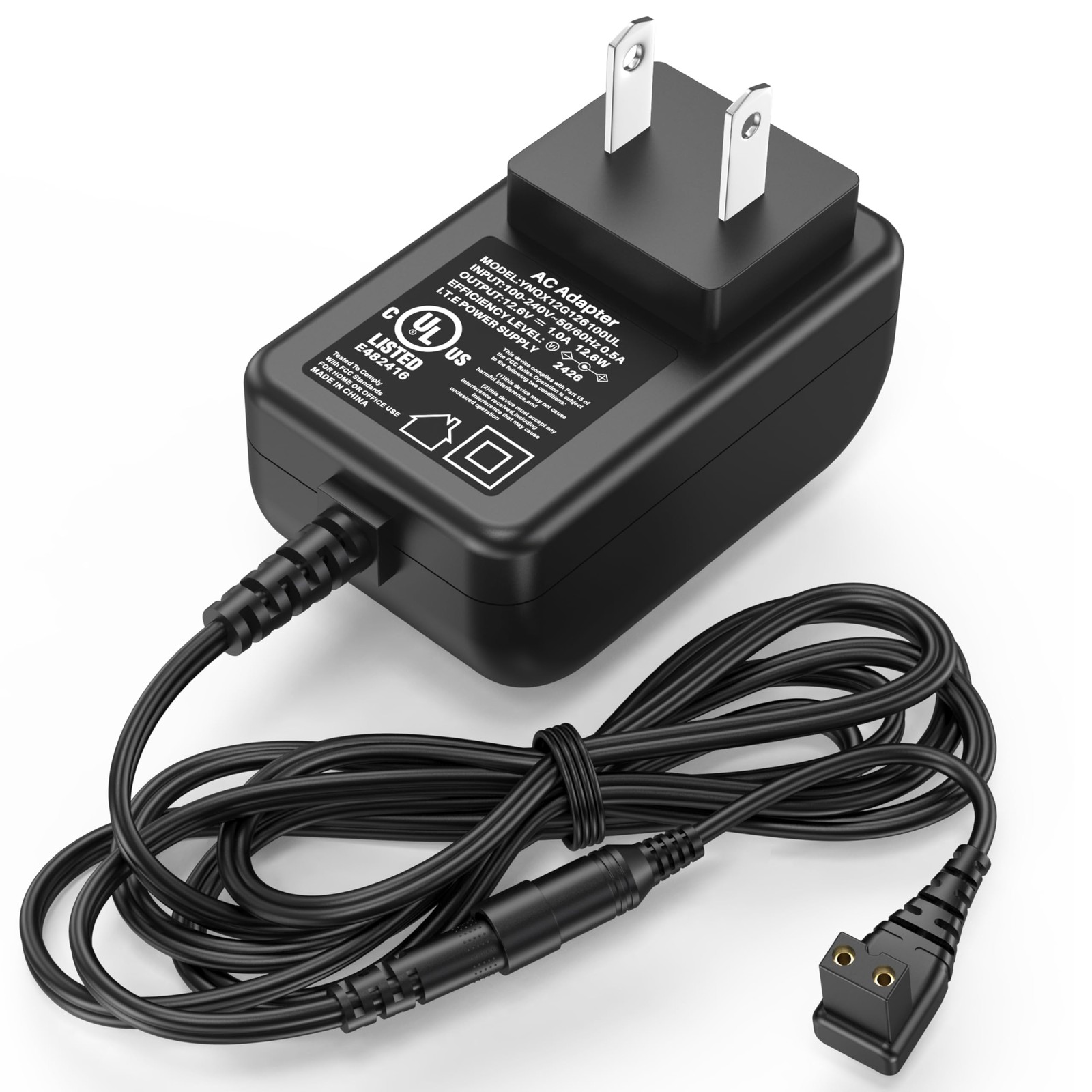 12.6V 1A Pool Vacuum Charger Fit for Aiper Seagull 600 SE 800 Cordless black