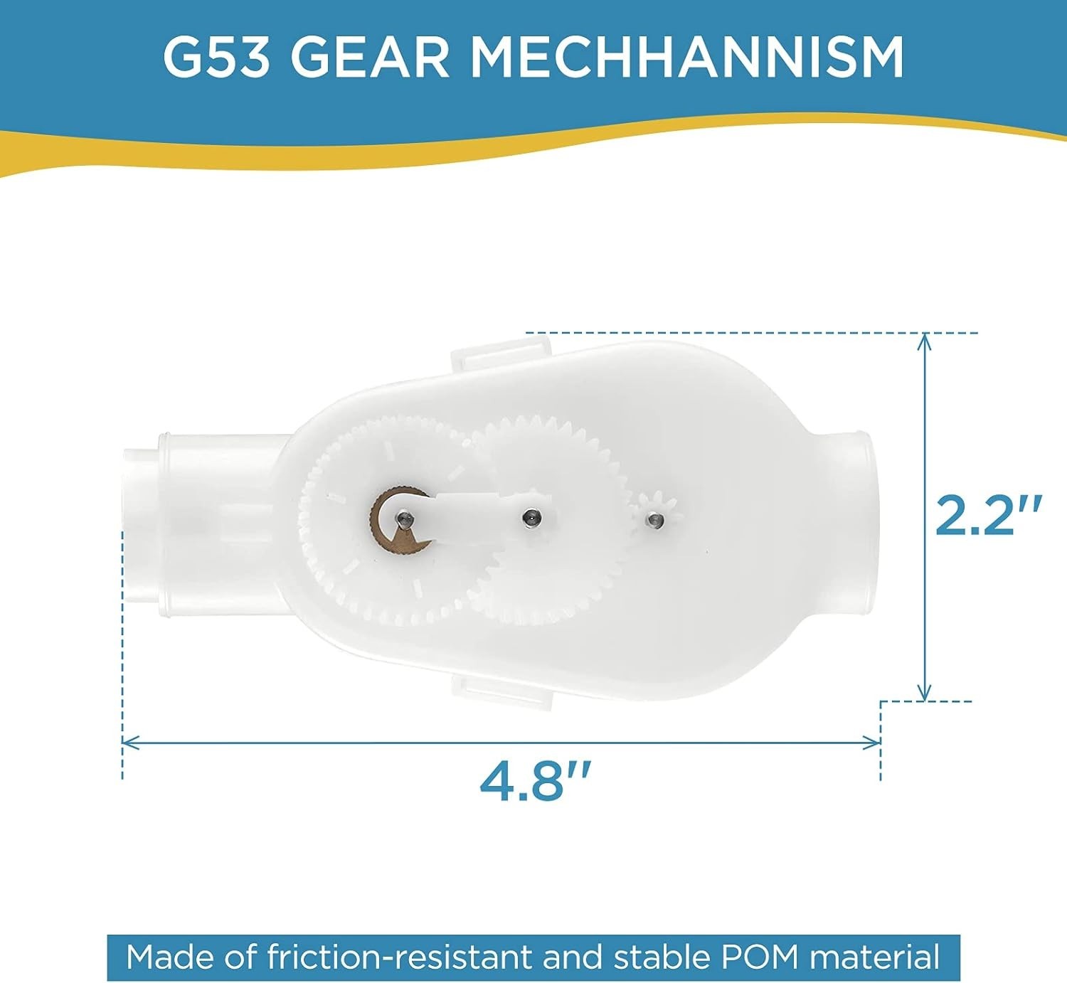 G52 Backup Valve for Polaris 180 280 380 3900 Pool Cleaner (1 Pack)(2 filters)
