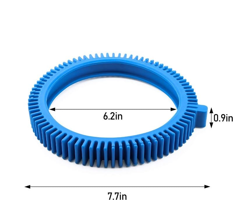 2 Pack Blue Front Tire Kit Super Hump Replacement for Hayward Poolvergnuegen