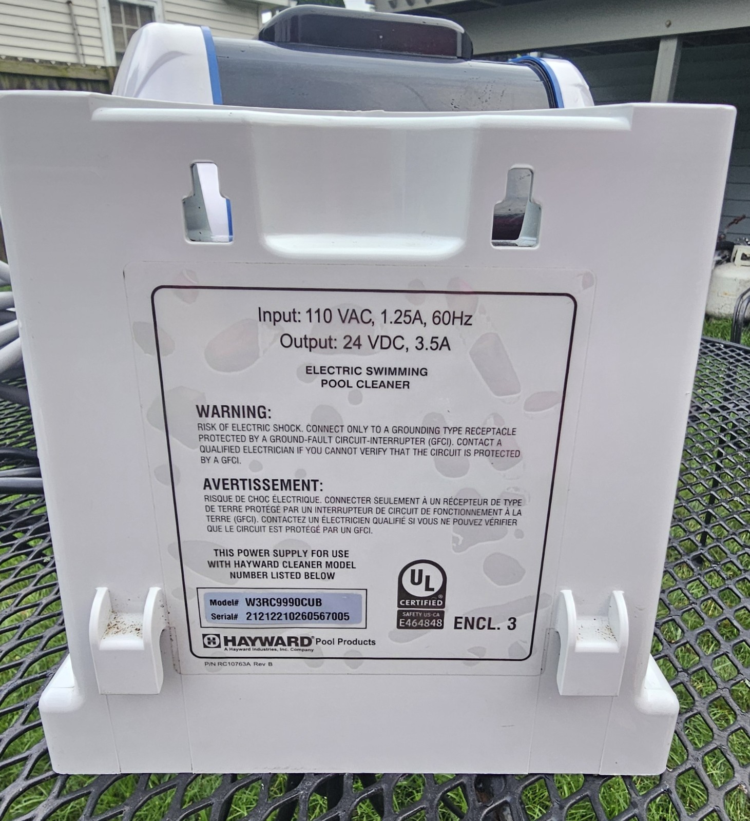 Hayward Tigershark QC In-Ground Robotic Pool Cleaner