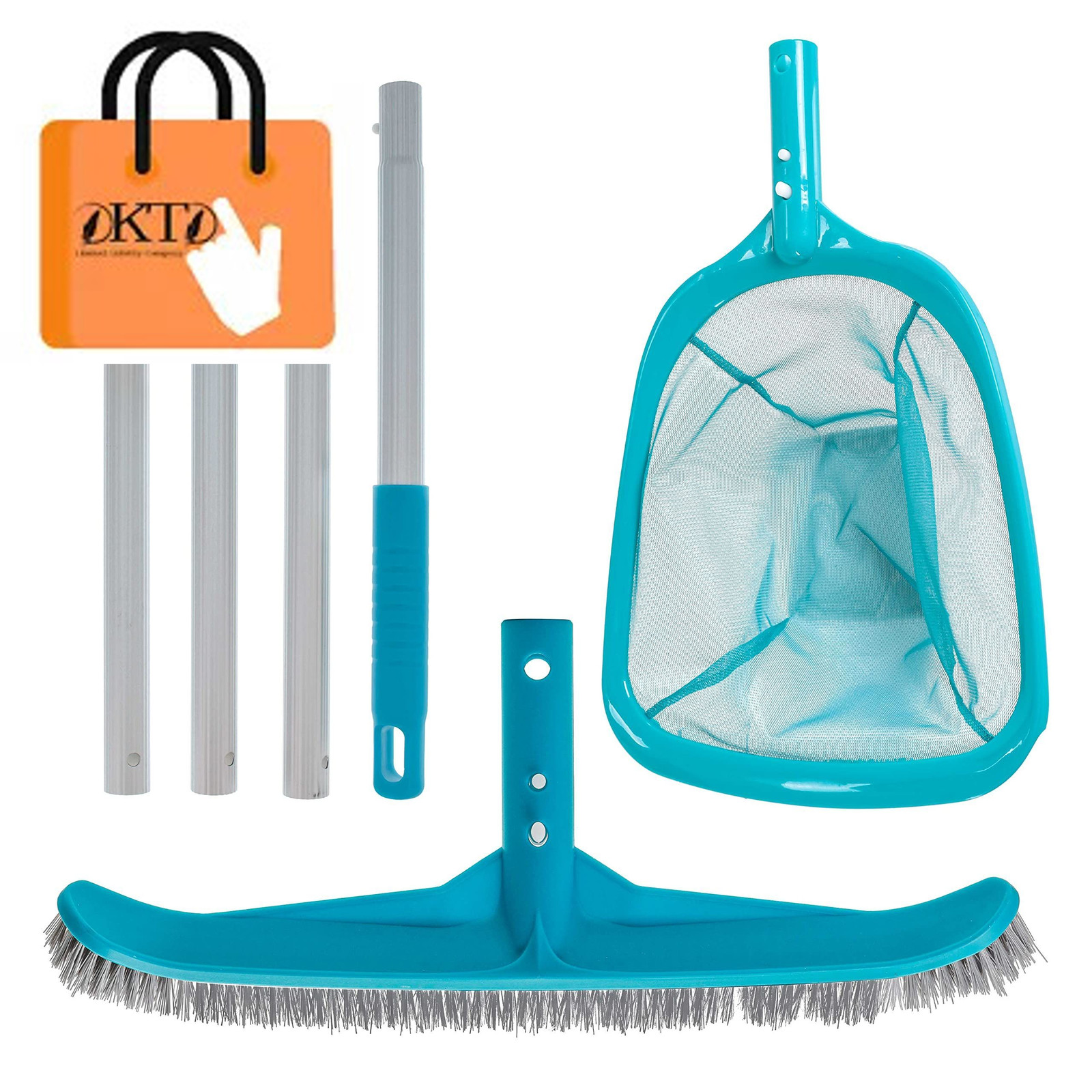 Maintenance Kit with Leaf Skimmer Set, Multicolor