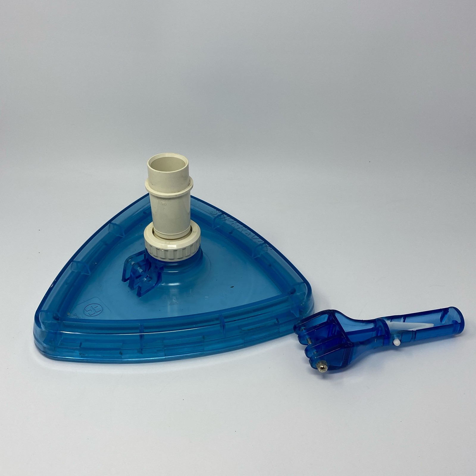 Hayward Super-Vac Deluxe Triangular Pool Vacuum Head, Blue SP1068DL