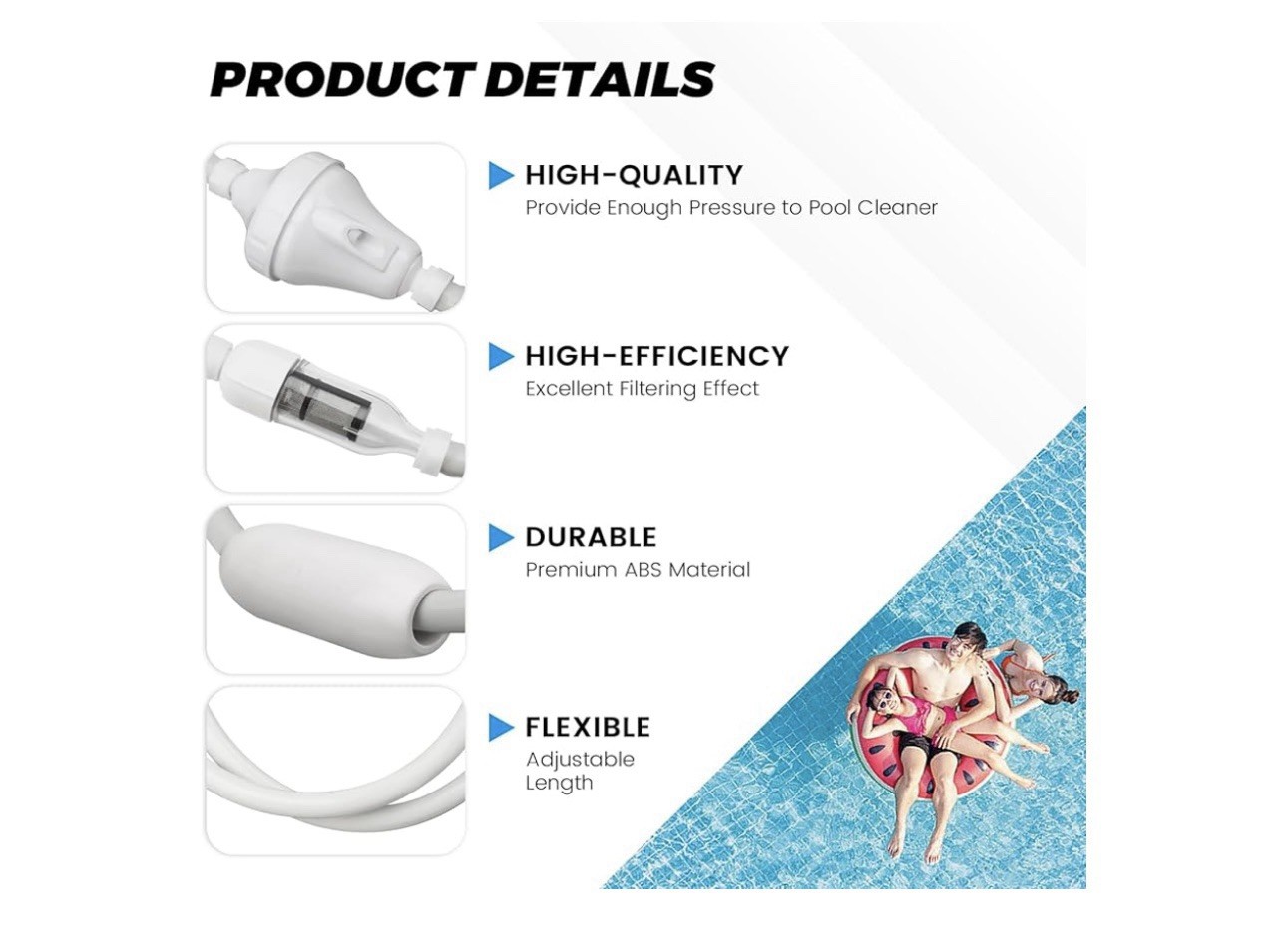 Feed Hose G5 Pool Cleaner Zodiac Polaris 280 380 180 3900 No Compatible 360 Pola