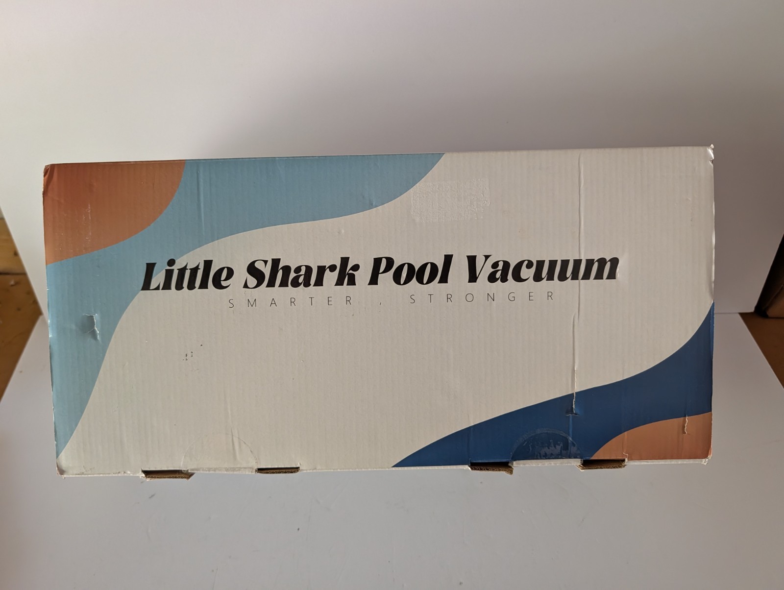 Little Shark Pool Vacuum For Above Ground Pool Hot Tub 60W 5000mAh Battery