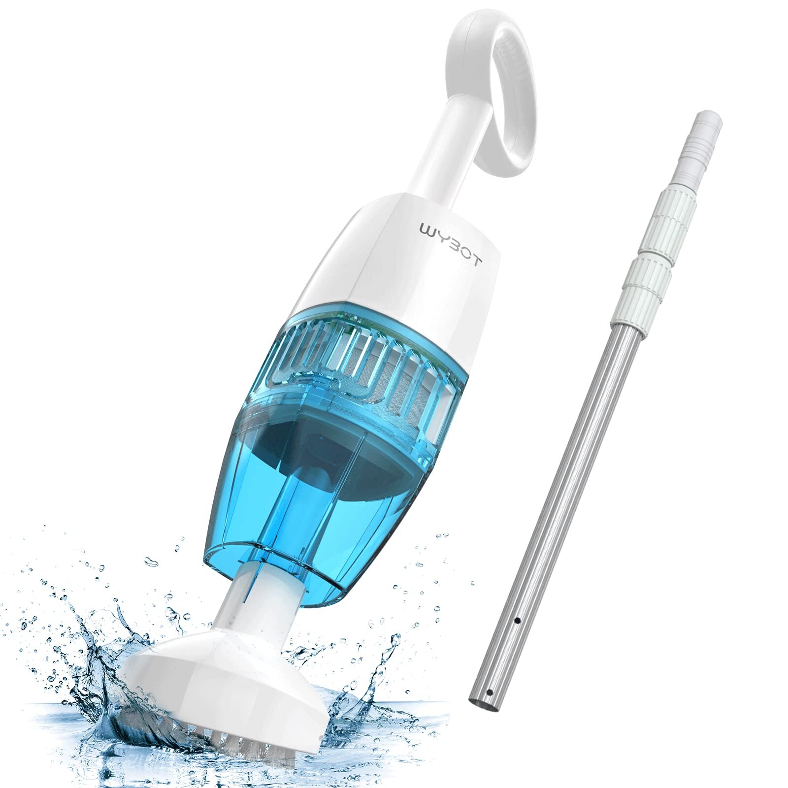 2023 UPGRADED WYBOT CORDLESS POOL VACUUM TELESCOPIC POLE – Scratch & Dent