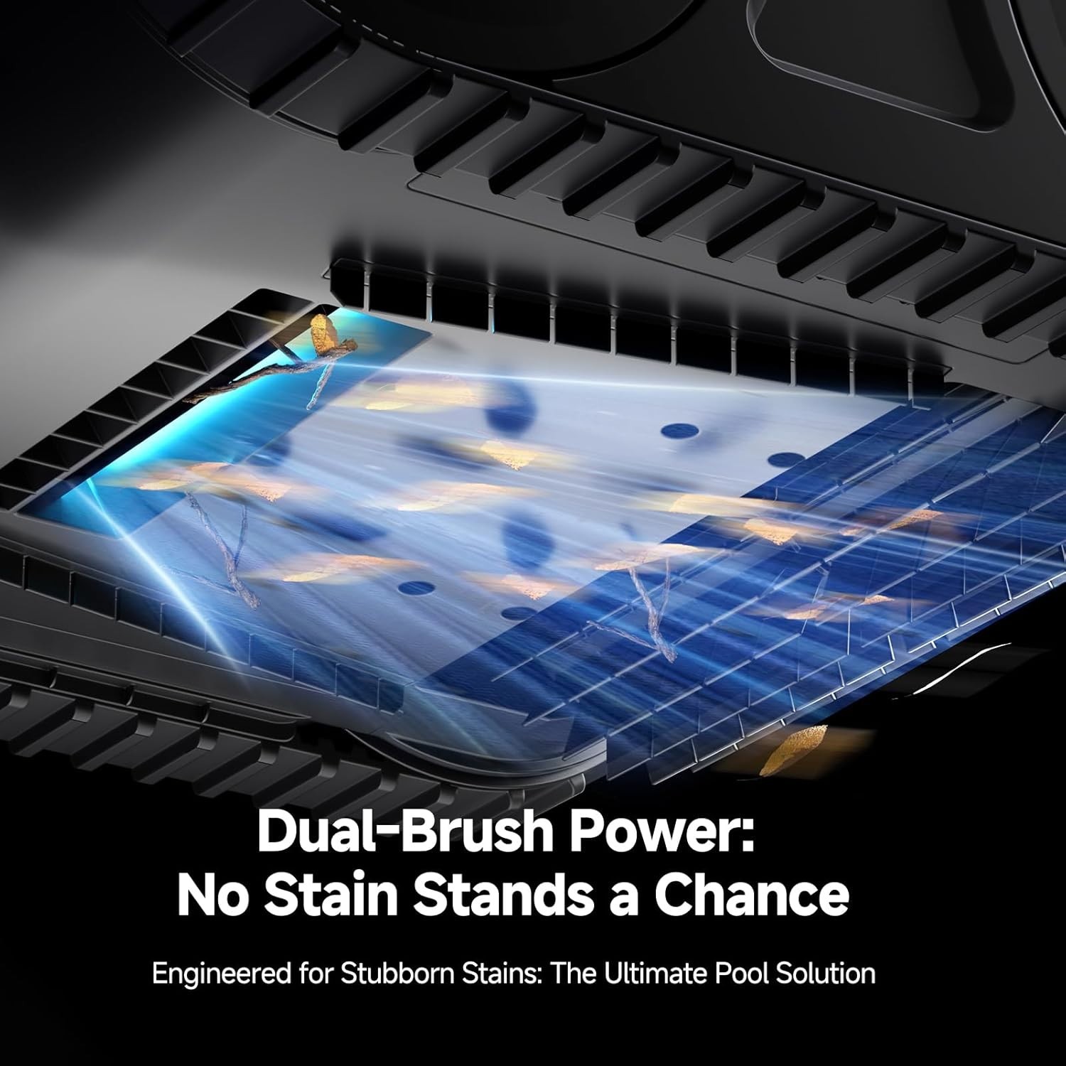 Robotic Pool Cleaner for Swimming Pools Auto Clean Floor/Wall&Waterline Cleaning