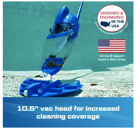 POOL BLASTER Centennial Cordless Pool & Spa Vacuum- Li Capacity Handheld