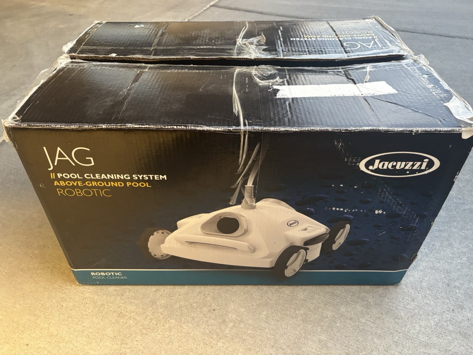 Jacuzzi Jag Robotic Pool Cleaner for Above-Ground Pools