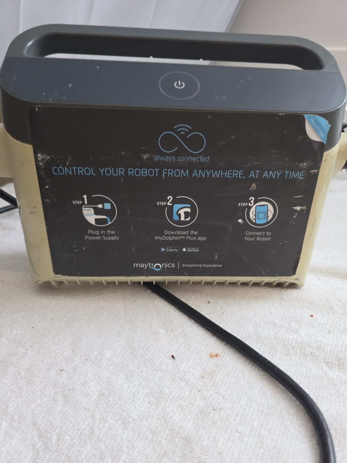 Dolphin Maytronics OEM Power Supply 99956083‑V6 Wi‑Fi CC Plus Parts Or Repair