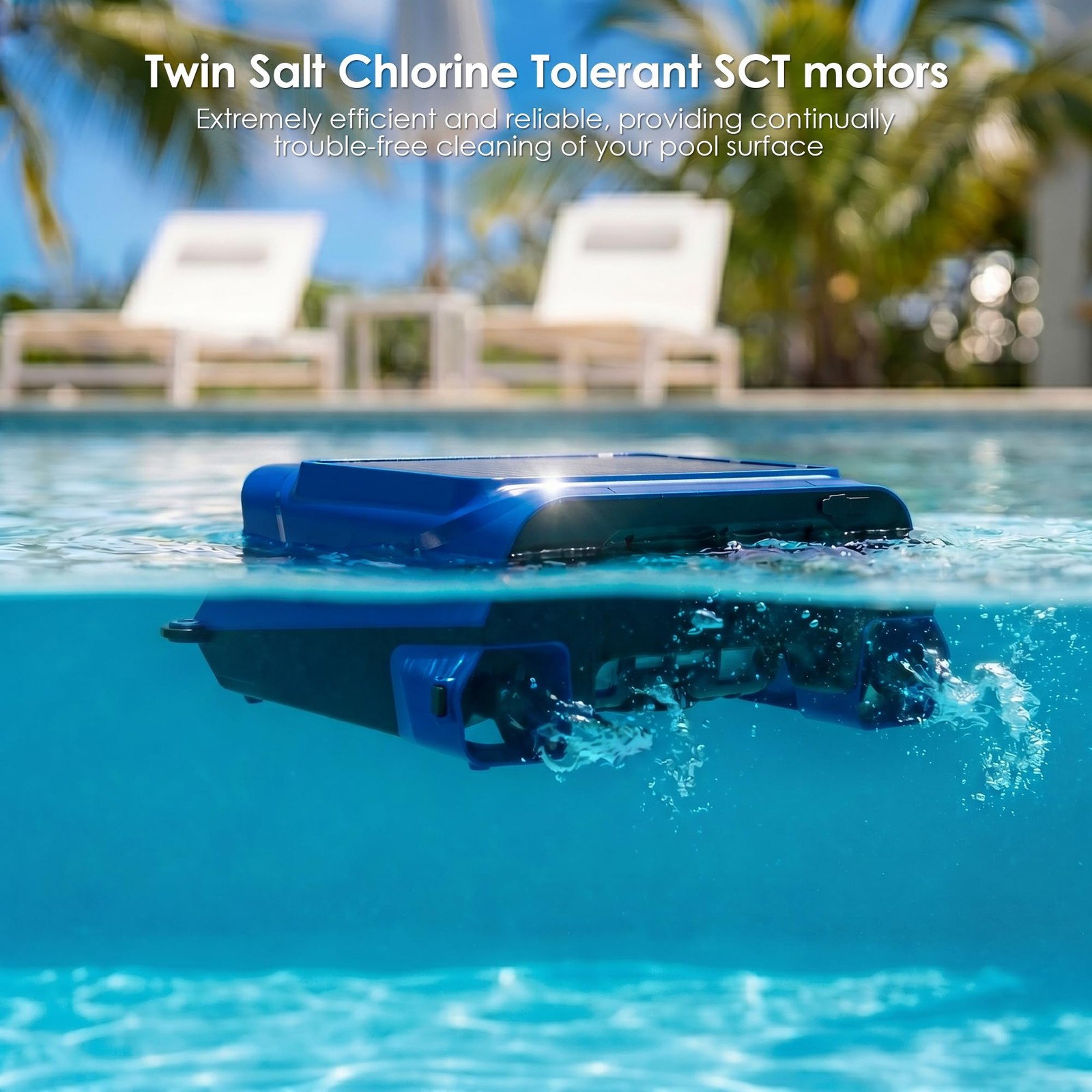 ** NEW Solar Powered Pool Skimmer Robot | Pura V12 | 24/7 Cleaning | 5L Basket