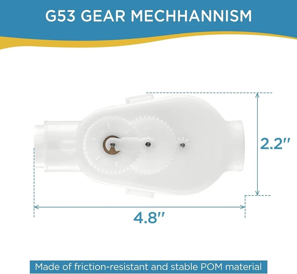 G52 Backup Valve for Polaris 180 280 380 3900 Pool Cleaner (1 Pack)