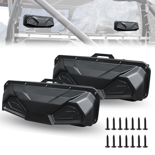 2Pcs UTV Vents for Windshield Universal Vented Windscreen Fit Replacement