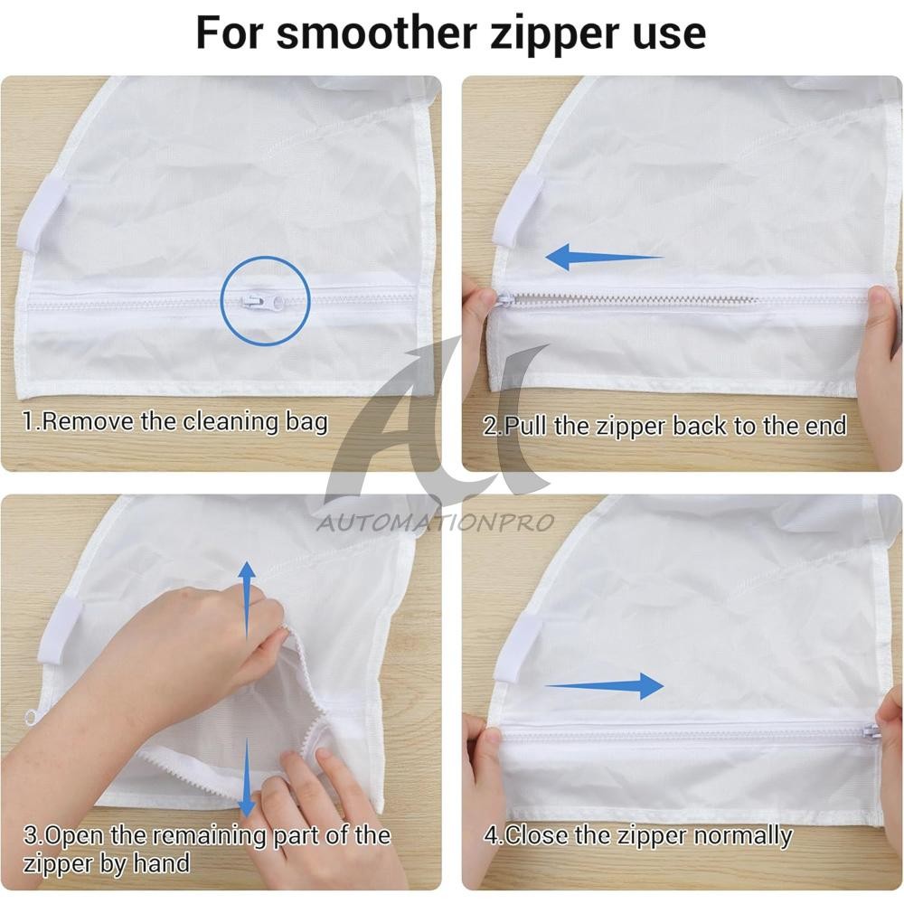 2/4 Pack Pool Cleaner Bags for Polaris 280 & 480 Replacement K13 K16