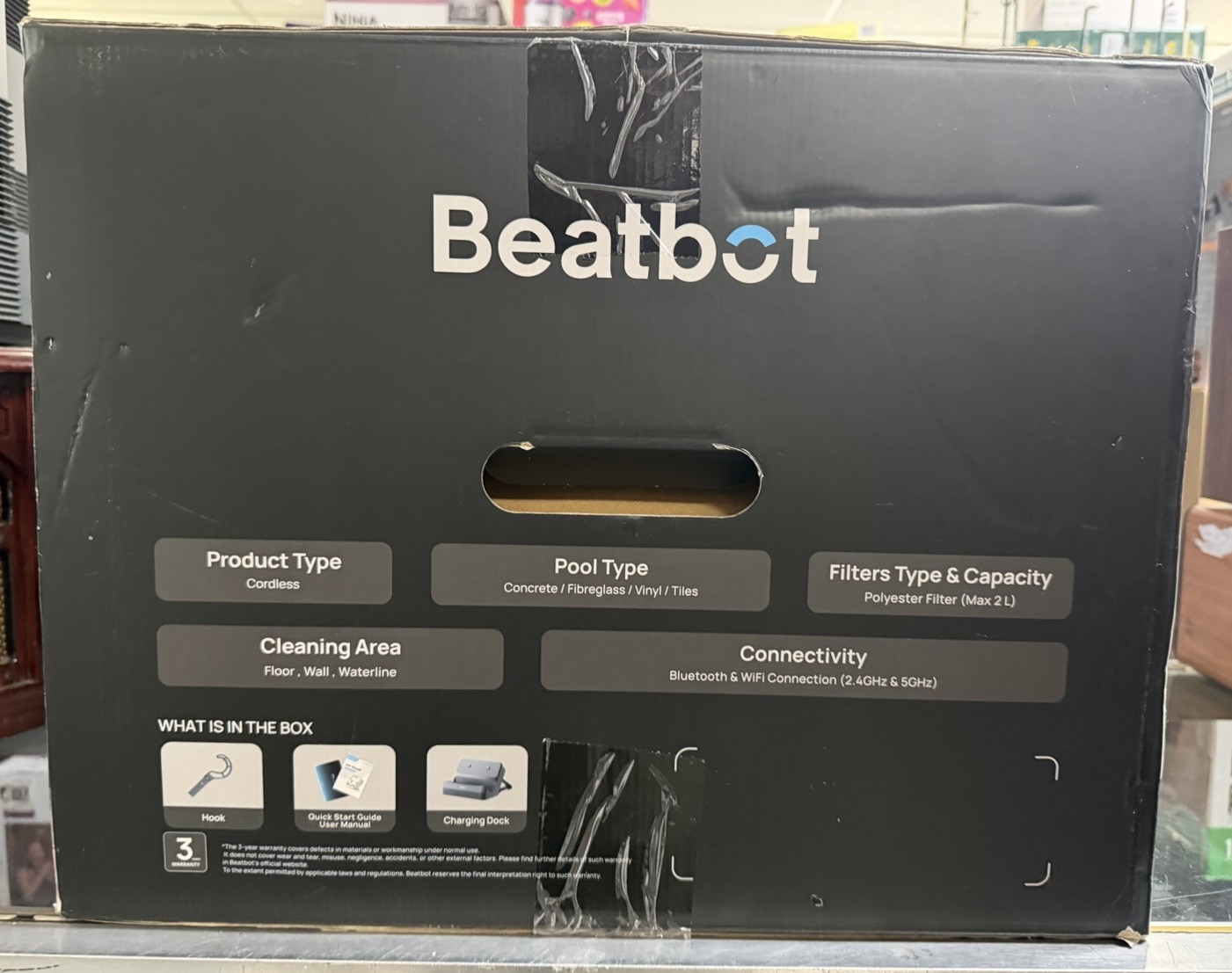 Beatbot A200 – 3-in-1 Robotic Pool Cleaner w/ Surface Parking….NEW!!
