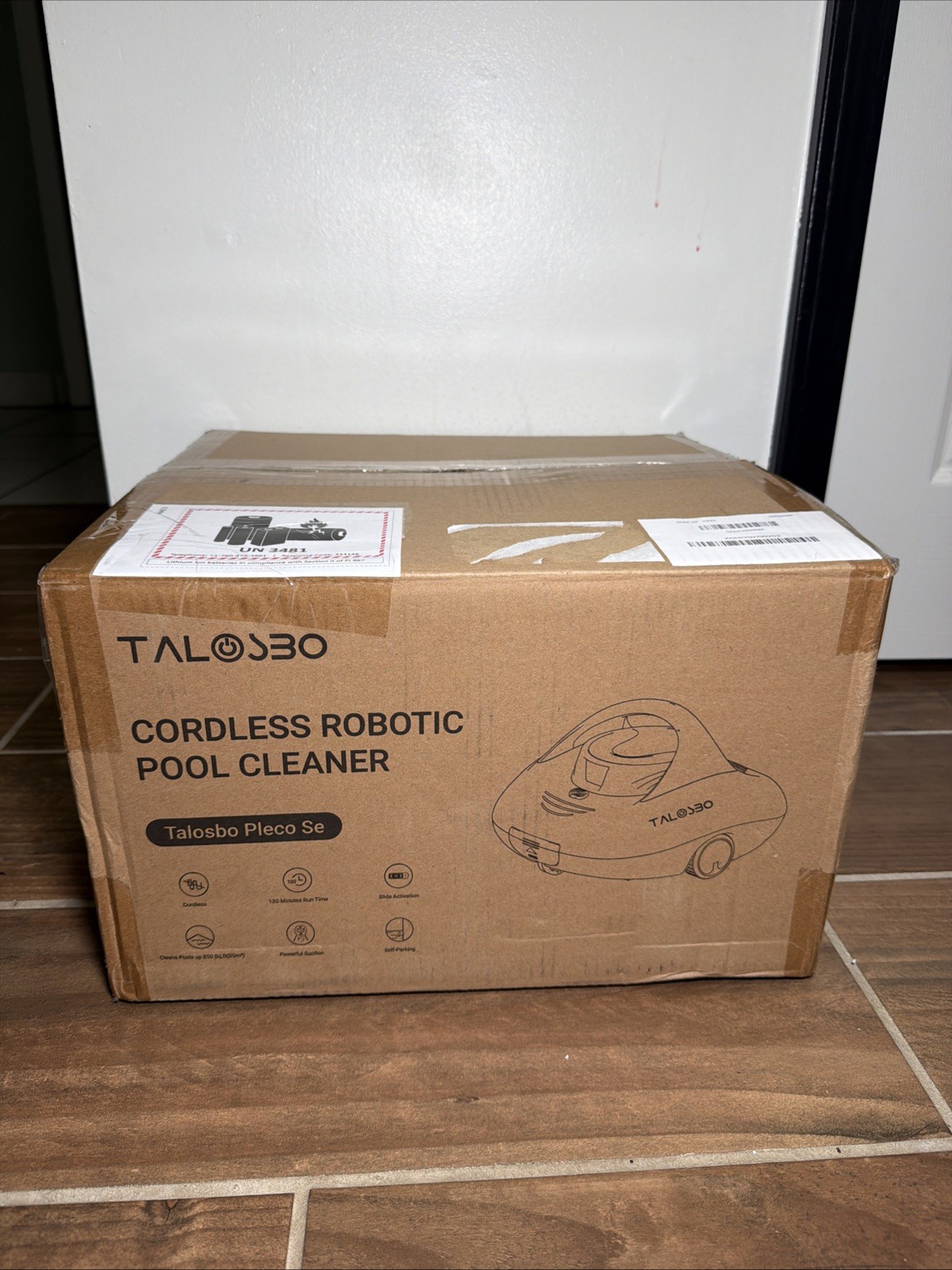 Talosbo Se Cordless Robotic Pool Cleaner with 130Mins Runtime – BLACK
