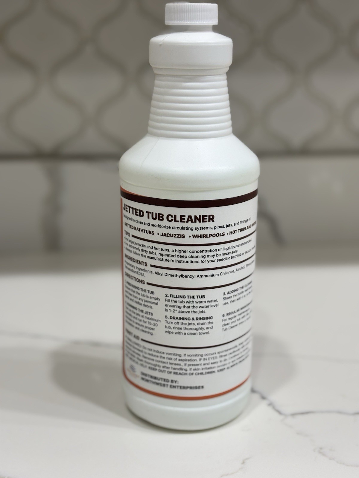 Northwest Spa Jet Cleaner for Hot Tub $ Jetted Tubs 1 Year Supply 32oz