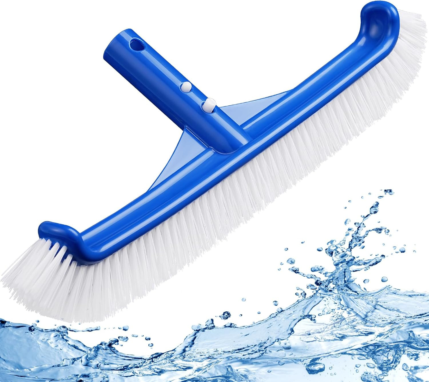 Pool Brush Head – 18″ Pool Brush for Cleaning Pool Walls, Premium Swimming Pool