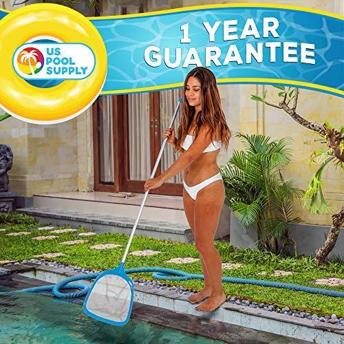 U.S. Pool Supply Professional Swimming Pool Leaf Skimmer Net with Ultra Fine