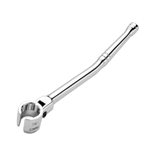 Flexible Car Head Oxygen Sensor Remover, 7/8″ 22mm Vehicle O2 Sensor Handle