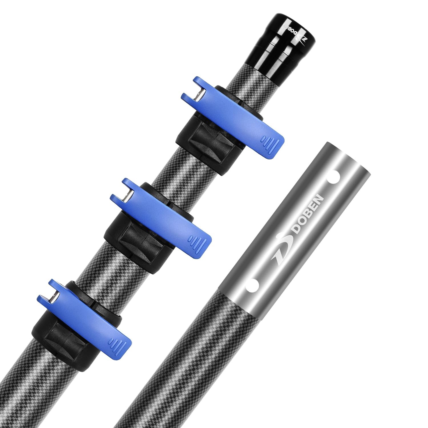 16FT Carbon Fiber Telescopic Pool Pole with Quick Lock