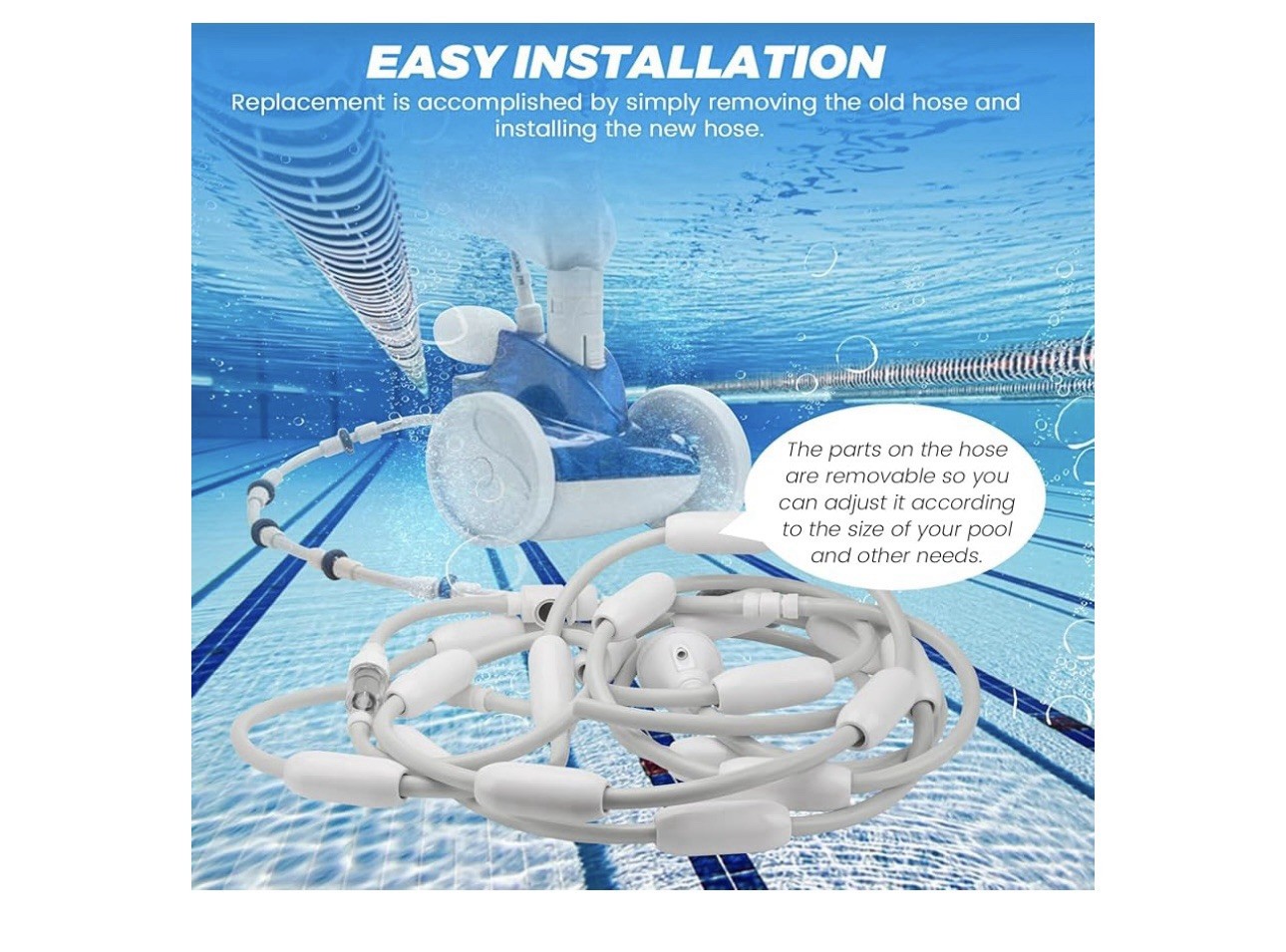Feed Hose G5 Pool Cleaner Zodiac Polaris 280 380 180 3900 No Compatible 360 Pola