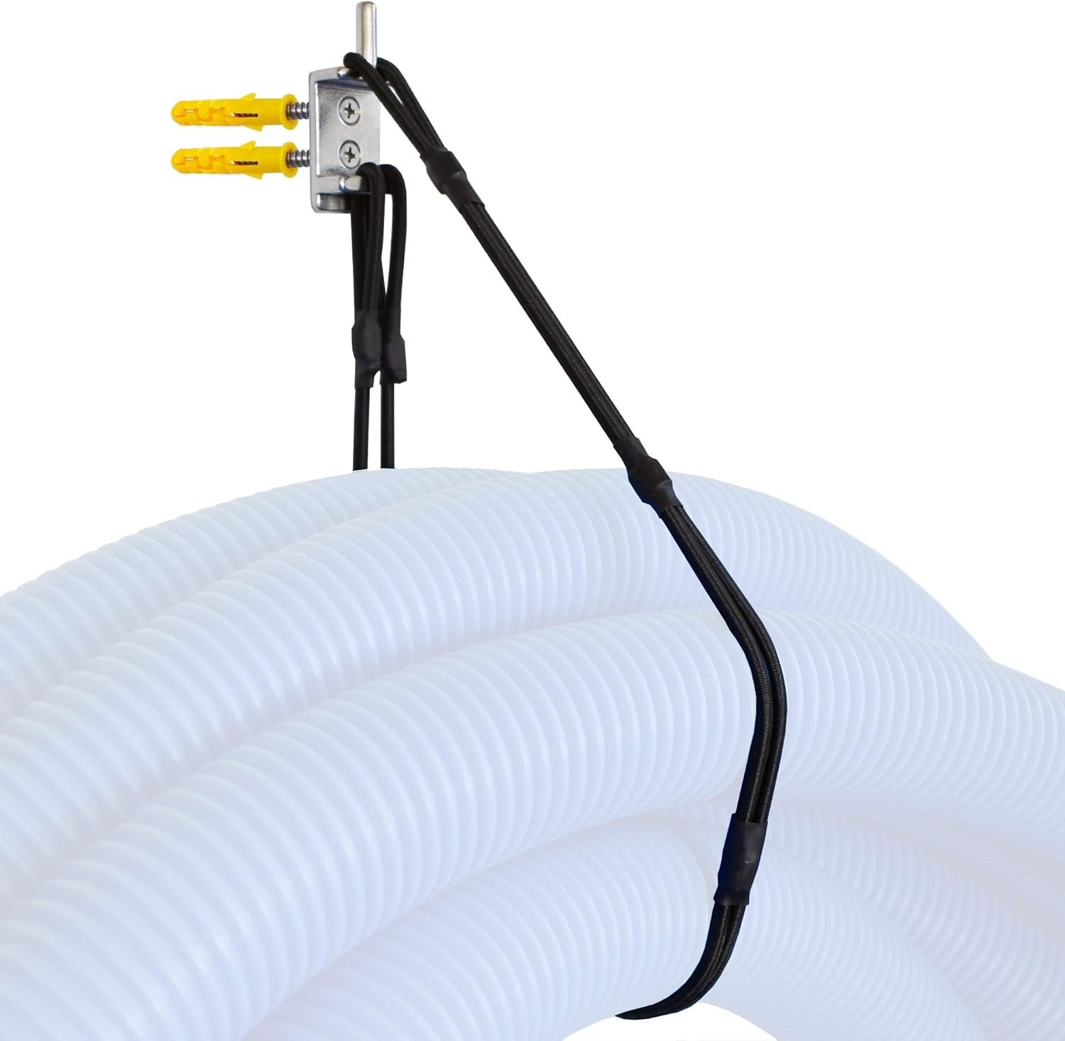 Durable Outdoor Pool Vacuum Hose Hanger – Rust-Proof & Easy Installation