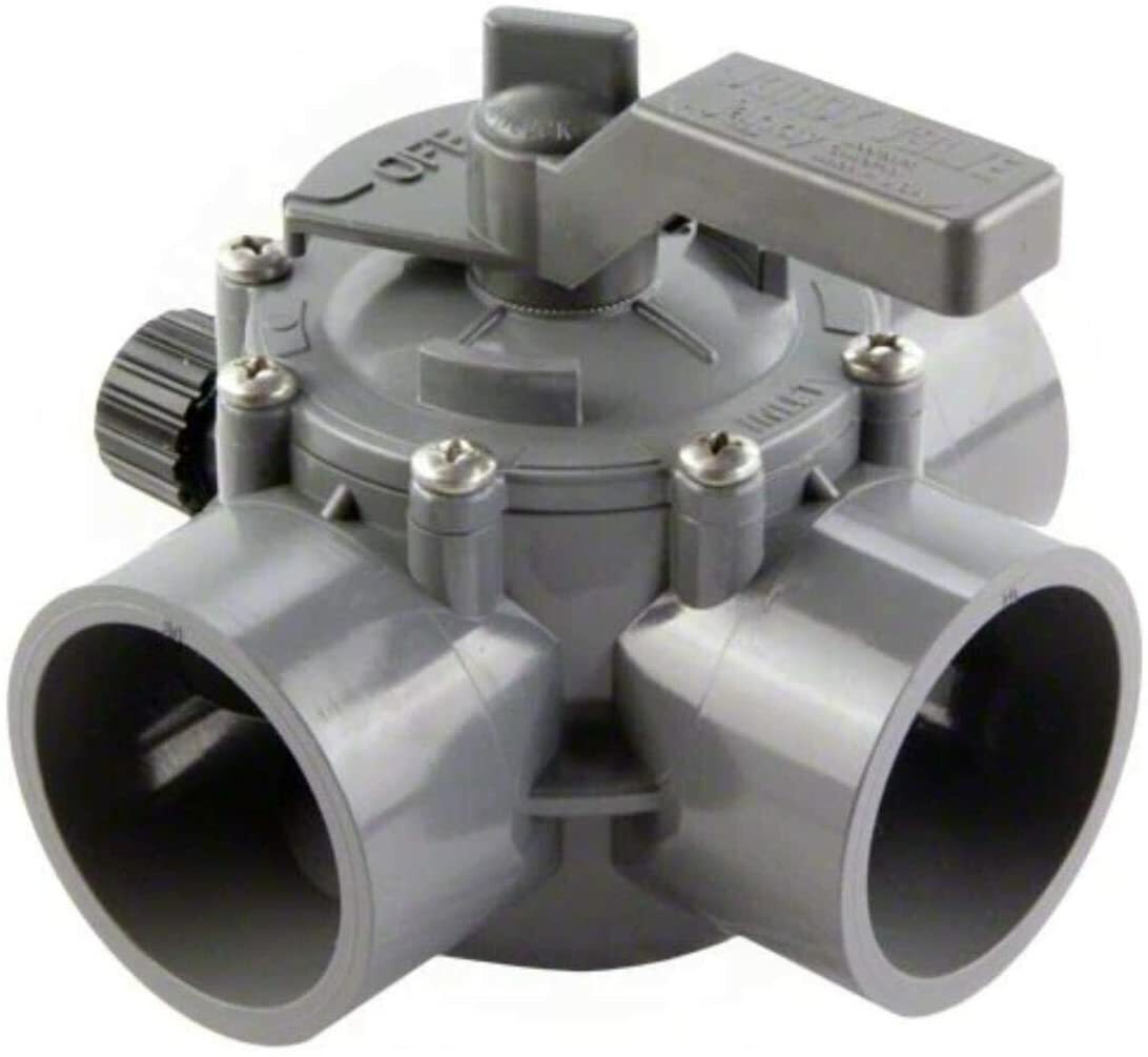 Pool Neverlube Valve Cover/Cap/Lid 4606 For Jandy Black/Gray 2 & 3 Way Valve