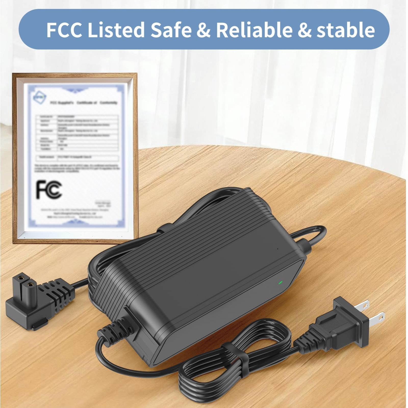 26V Charger for 21.6V Robotic Pool Cleaner Battery – Compatible with Seauto Crab