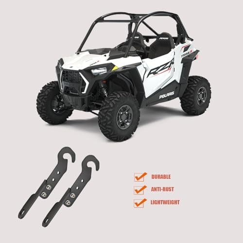 2PCS 4.5″-6″Cool Door Latches Compatible with Polaris RZR, Latch Adjustable