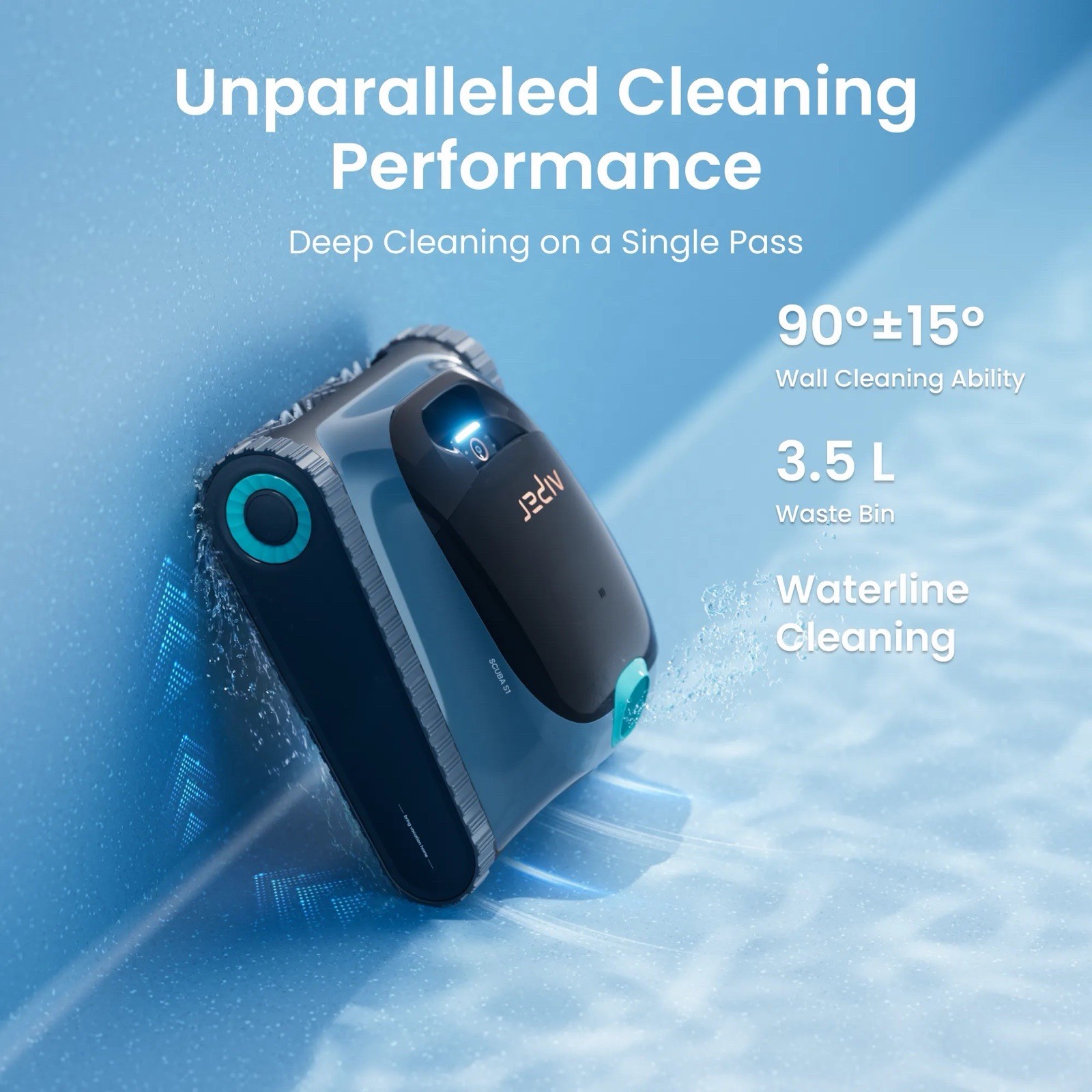 New Seal Aiper Scuba S1 2025 APP Control Pool Vacuum Robotic Cleaner