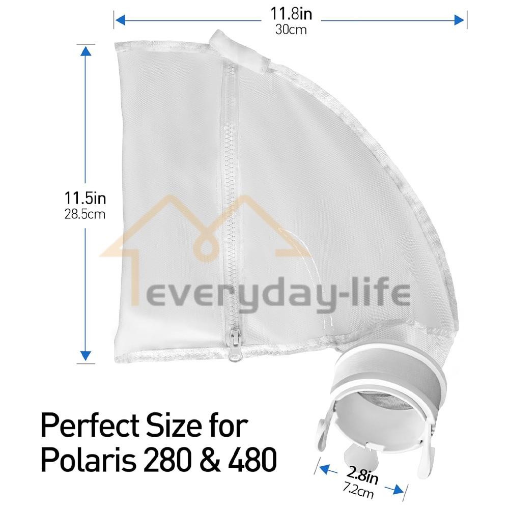 4x Pool Cleaner All Purpose Filter Bag K16 Replacement Fits for Polaris 280 480