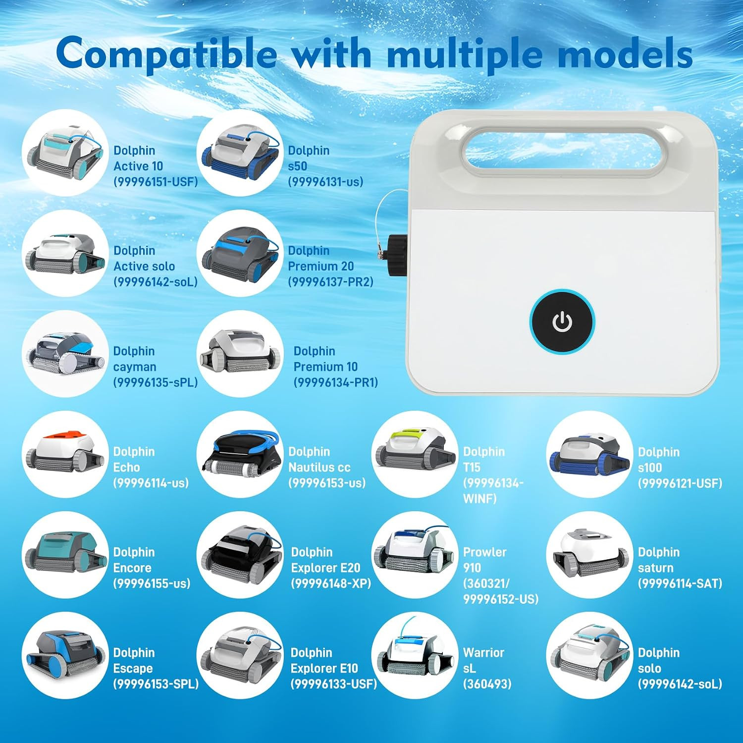 99956034 Power Supply Unit with 5898412LF Power Cord, IP54 Waterproof | Compatib