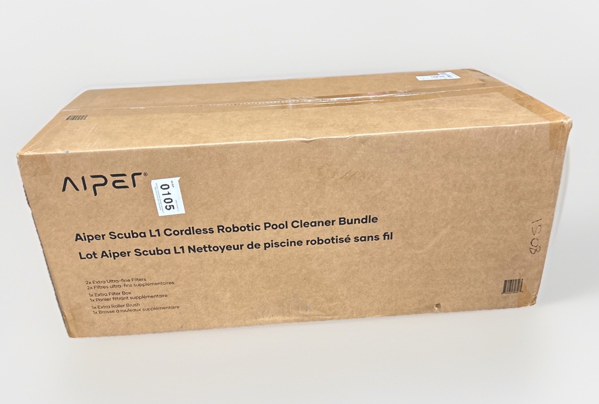 Aiper Scuba L1 Cordless Robotic Pool Cleaner Bundle for Above-Ground Pools up to