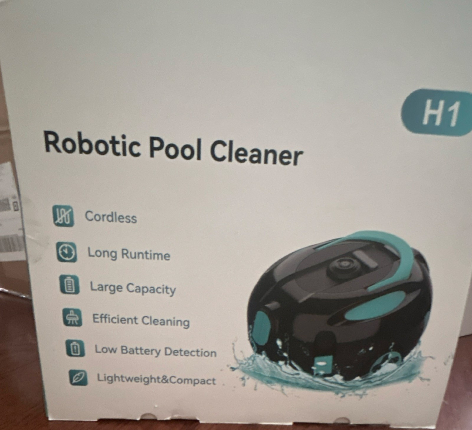 orbito H1 Robotic Pool Cleaner Cordless Efficient Cleaning Large Capacity