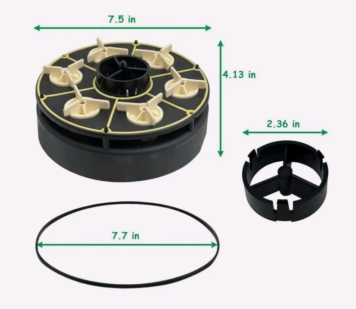 FOR Paramount In Floor Pool 6 Port Valve Module 004302440800 004-302-4408-00