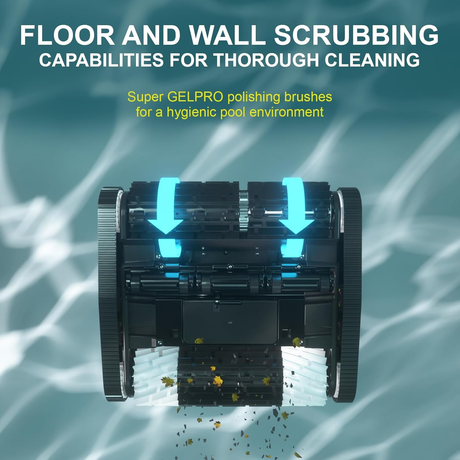 Black Pearl Ultra Robotic Pool Cleaner – 150 Min Run, Wall Climber, 2-Year Warra