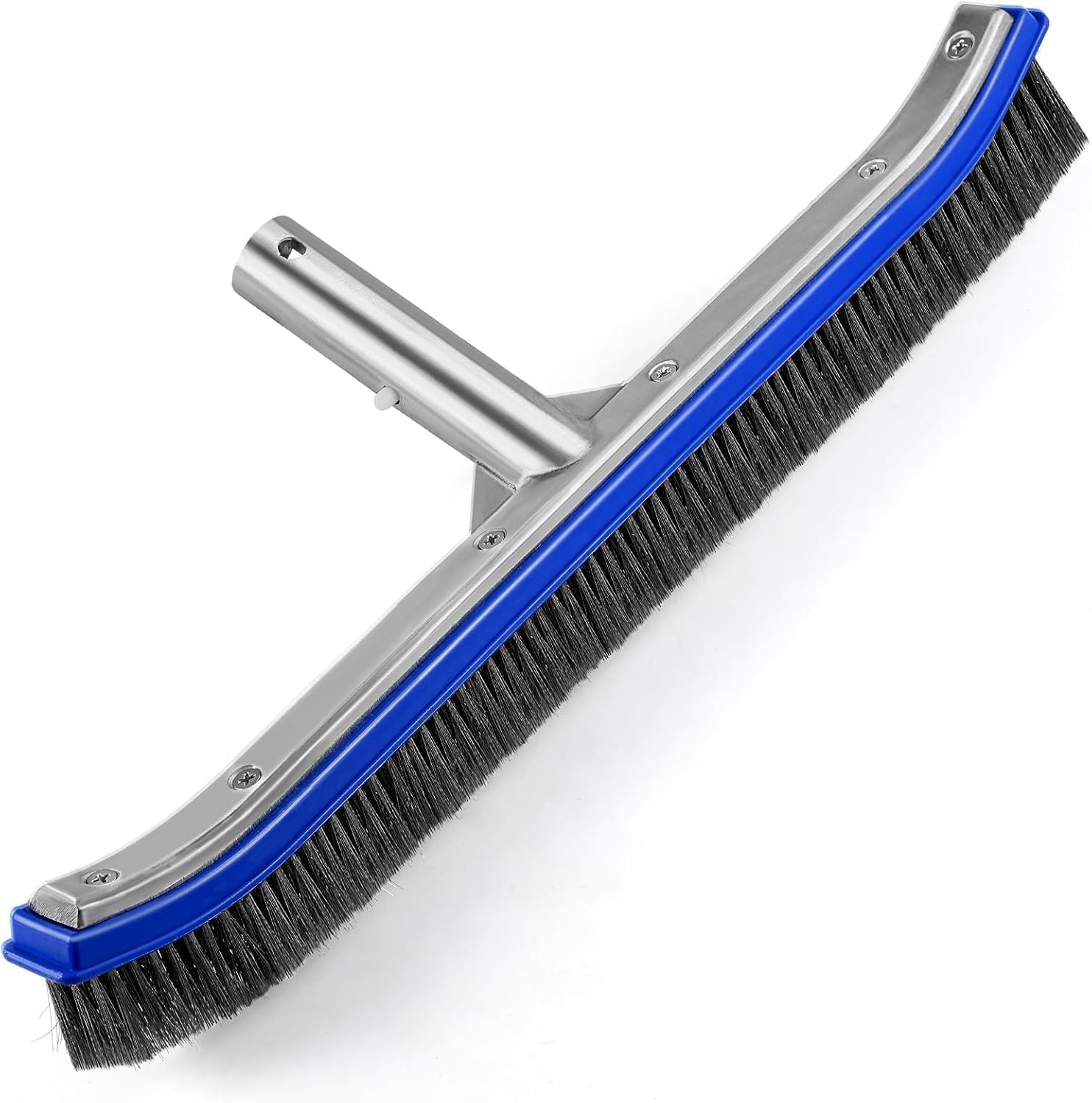 Pool Brush Head | 18″ Heavy Duty Floor Brush | Stainless Steel Brush | Metal …