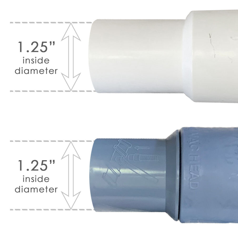 Puri Tech High Quality Vacuum Hose 1.25 inch x 36 Foot for Above Ground Pools