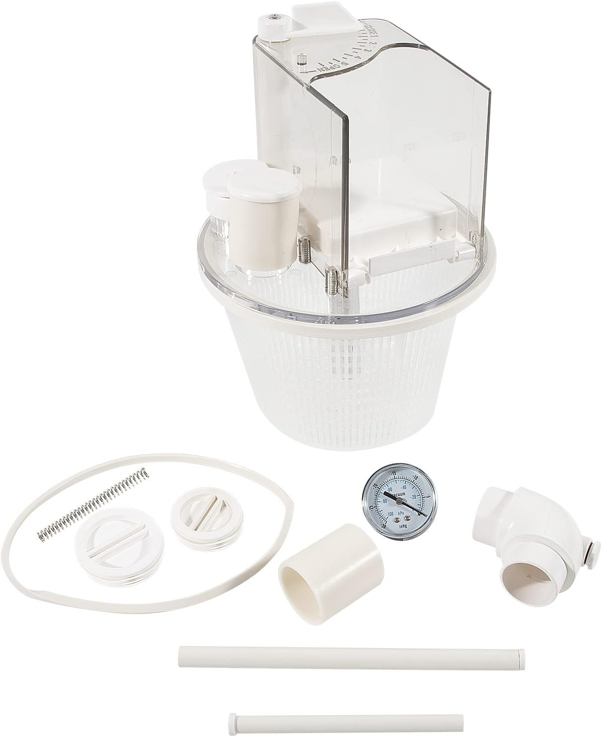 R211100 Vac-Mate Pool Cleaner Dispenser Box – Multi-Function Vacuum Skimmer Atta